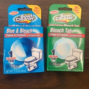 Blue bleach & bleach tab